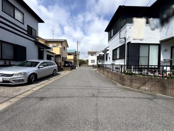 東金市　台方（とうがねし　だいかた）の前面道路含む現地写真画像