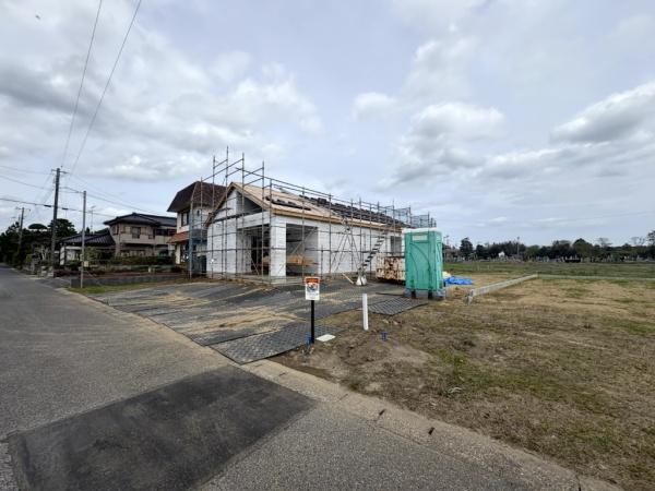 東金市 下武射田(とうがねし しもむざた)3C-1の前面道路含む現地写真画像