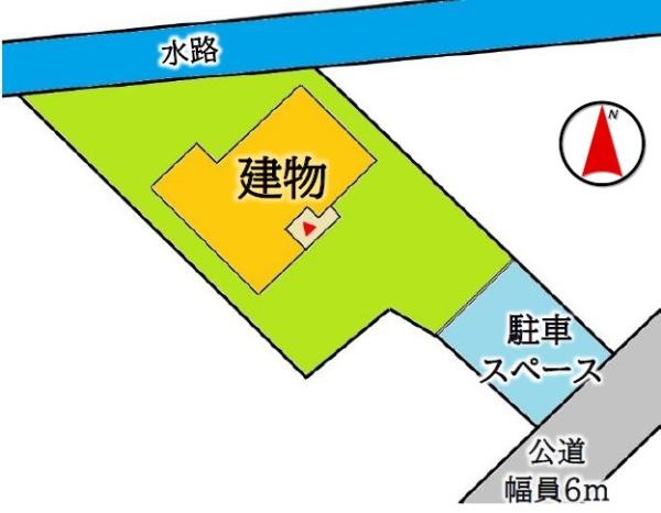 東金市　道庭（とうがねし　どうにわ）３Ｂ-２の区画図画像