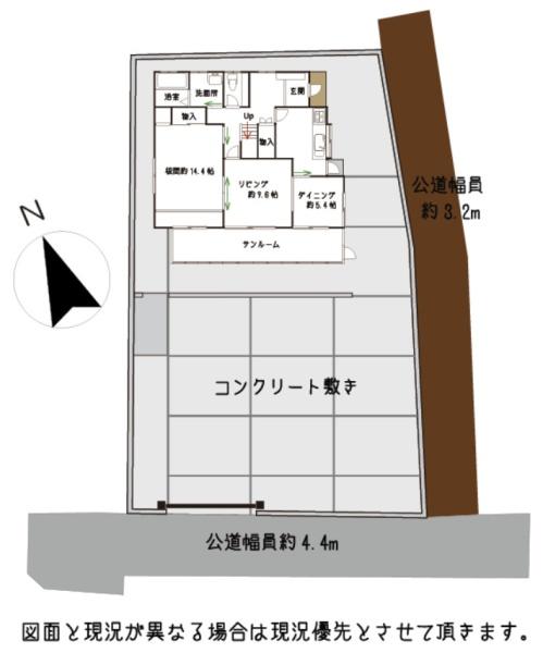 大網白里市 南横川(おおあみしらさとし みなみよこかわ)の区画図画像