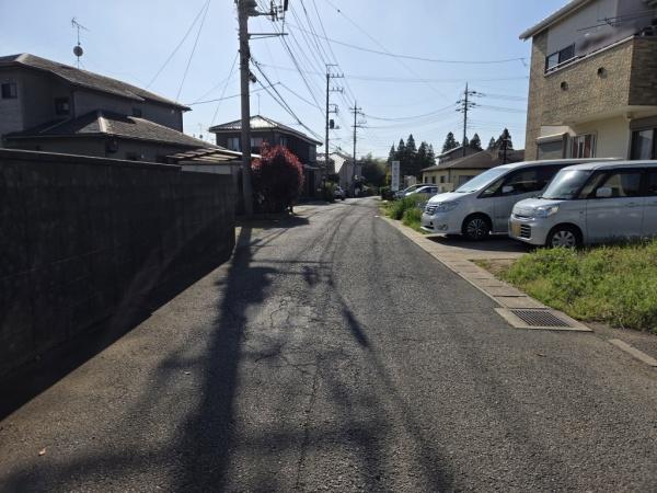 八街市 文違(やちまたし ひじかい)の前面道路含む現地写真画像