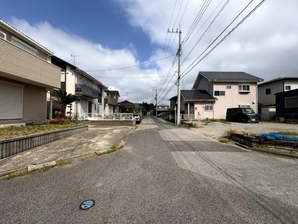山武市　成東（さんむし　なるとう）の前面道路含む現地写真画像