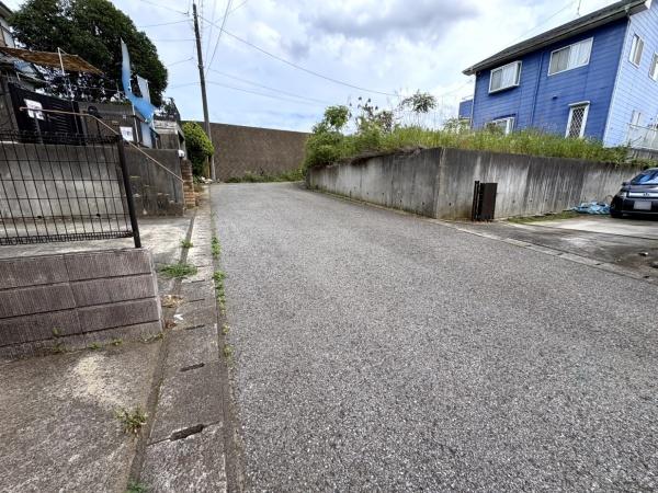 八街市 文違(やちまたし ひじかい)の前面道路含む現地写真画像