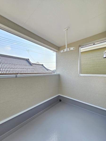 クレイドルガーデン 成田市本城 第21・全4棟・2号棟のバルコニー画像