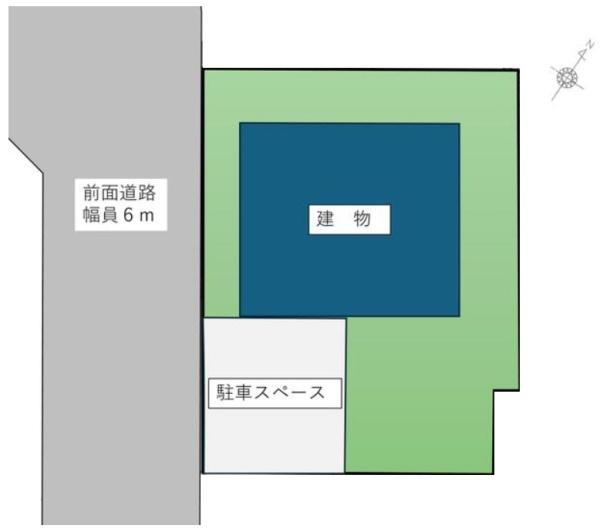 成田市 本城(なりたし ほんじょう)の区画図画像