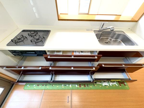 富里市 七栄(とみさとし ななえ)のキッチン画像