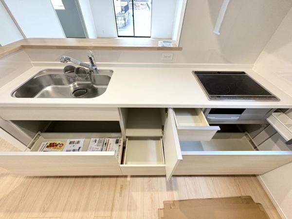 クレイドルガーデン 八街市文違第8・全2棟・1号棟のキッチン画像
