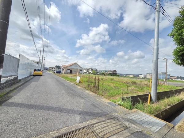 山武市 成東 2U-1の前面道路含む現地写真画像