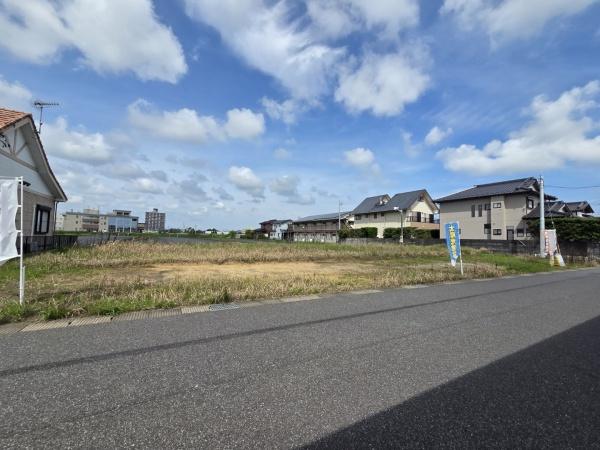山武市 成東 2U-1の前面道路含む現地写真画像