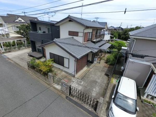 大網白里市　富田（おおあみしらさとし　とみだ）の航空写真画像
