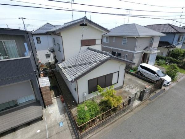 大網白里市　富田（おおあみしらさとし　とみだ）の航空写真画像