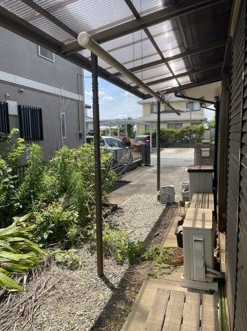 大網白里市　富田（おおあみしらさとし　とみだ）の庭画像