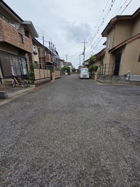 八街市 文違(やちまたし ひじかい)の前面道路含む現地写真画像