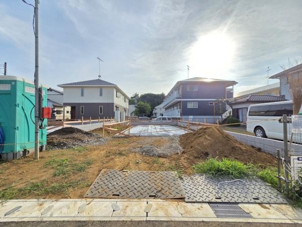 クレイドルガーデン　成田市　西三里塚　第10　全２棟　１号棟の現地からの眺望画像