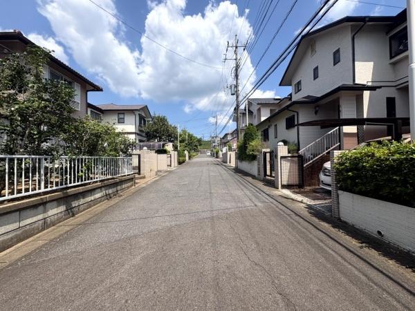佐倉市　山王２丁目（さくらし　さんのう）の前面道路含む現地写真画像