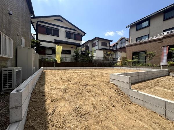 グラファーレ 佐倉市宮前11期全2棟2号棟の現地からの眺望画像