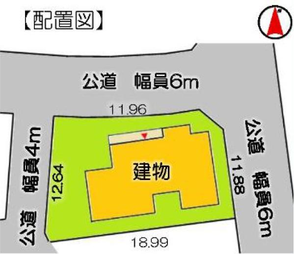 東金市 八坂台5丁目の区画図画像