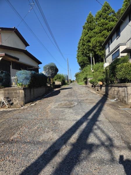 山武市 板中新田 さんむし いたなかしんでんの前面道路含む現地写真画像