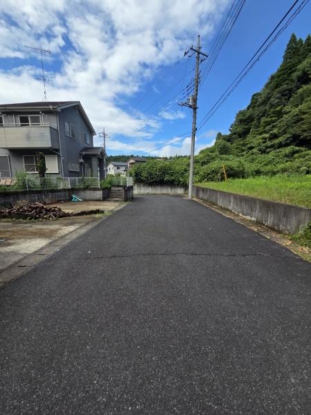 山武市　森　（さんむし　もり）の前面道路含む現地写真画像