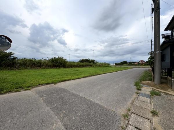 山武市 井之内 (さんむし いのうち)の前面道路含む現地写真画像