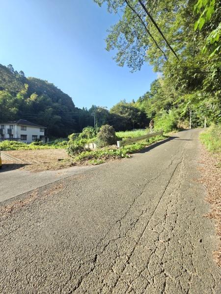 建築条件なし売地　山武市　埴谷（さんむし　はにや）の前面道路含む現地写真画像