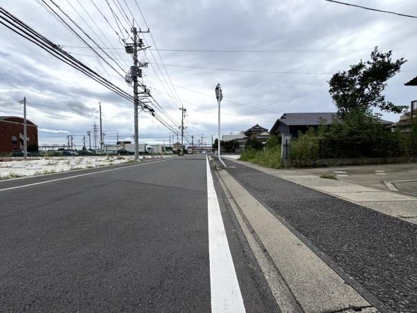 東金市 北之幸谷 とうがねし きたのこうやの前面道路含む現地写真画像