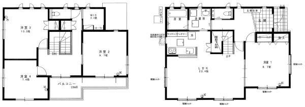 君津市 三直 きみつし みのうの間取り画像