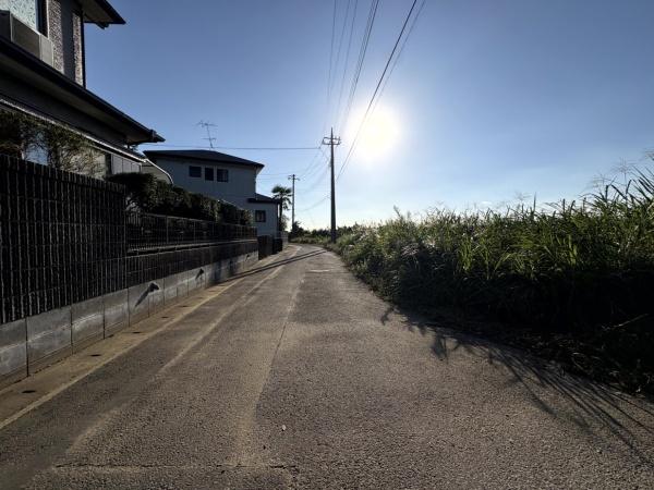 東金市　関下（とうがねし　せきした）の前面道路含む現地写真画像