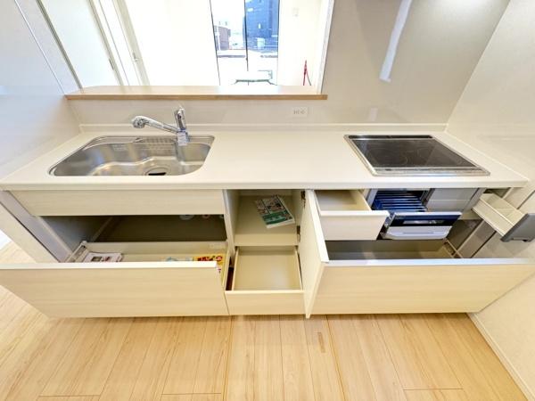 八街市榎戸 第1 全3棟 1号棟のキッチン画像