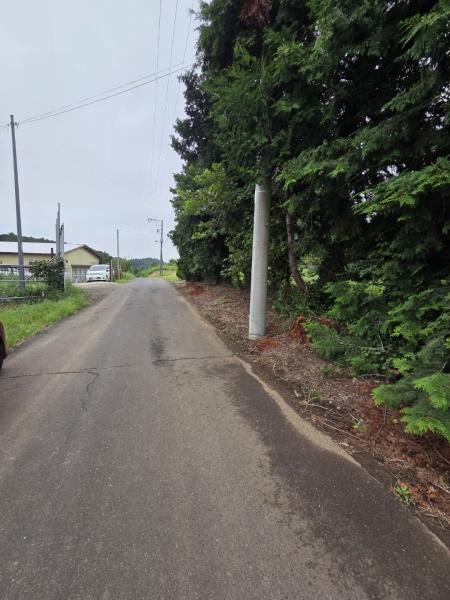中古戸建 山武市埴谷の前面道路含む現地写真画像