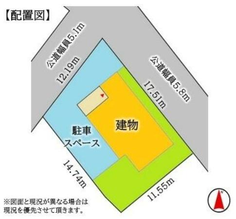 山武市 殿台 No.3の区画図画像