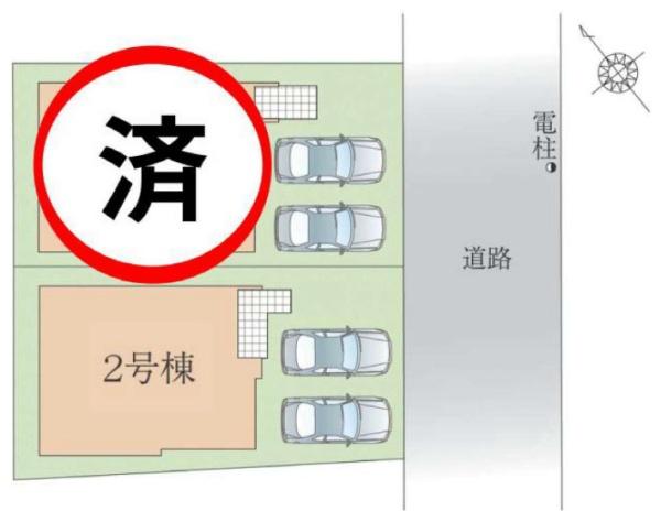 リガーレ成田市加良部3期・全2棟・2号棟のその他画像