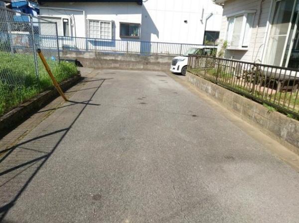 大網白里市 南横川の前面道路含む現地写真画像