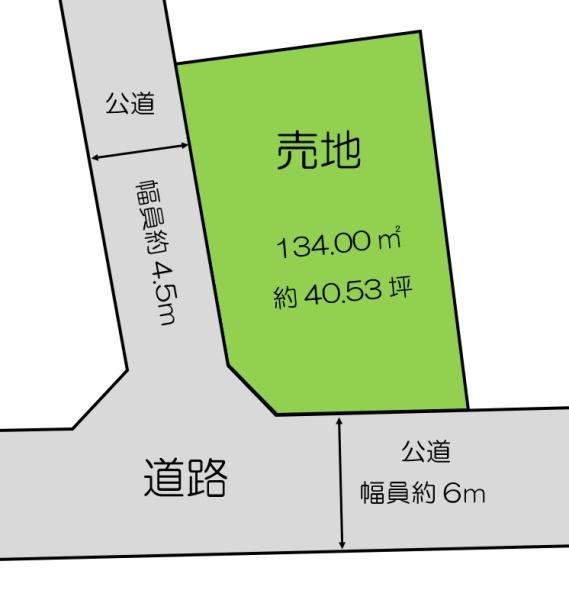 売地・八街市　八街へ（やちまたし　やちまた　へ）の間取り画像