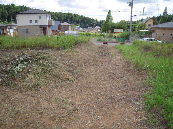 売地・山武市美杉野４丁目の現地土地写真画像