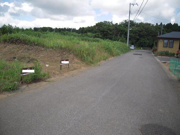 売地・山武市美杉野４丁目の現地土地写真画像