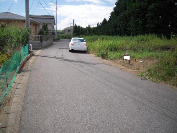 売地・山武市美杉野４丁目の現地土地写真画像