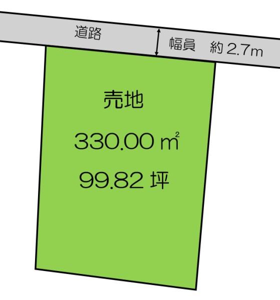 売地・八街市 八街い(やちまたし やちまた い)の間取り画像