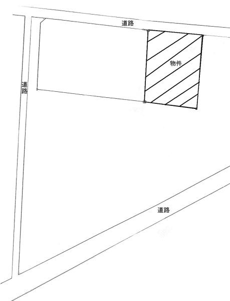 売地・八街市 八街い(やちまたし やちまた い)の区画図画像