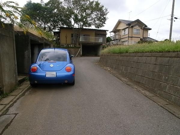 売地・八街市 文違(やちまたし ひじかい)の前面道路含む現地写真画像
