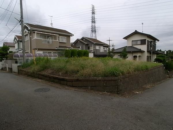 売地・八街市 文違(やちまたし ひじかい)の前面道路含む現地写真画像