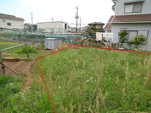 売地　八街市　文違（やちまたし　ひじかい）の現地からの眺望画像