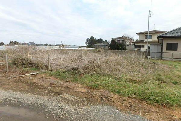 売地・富里市十倉の現地からの眺望画像