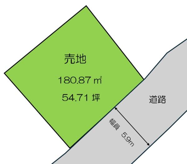 売地・山武市埴谷の間取り画像