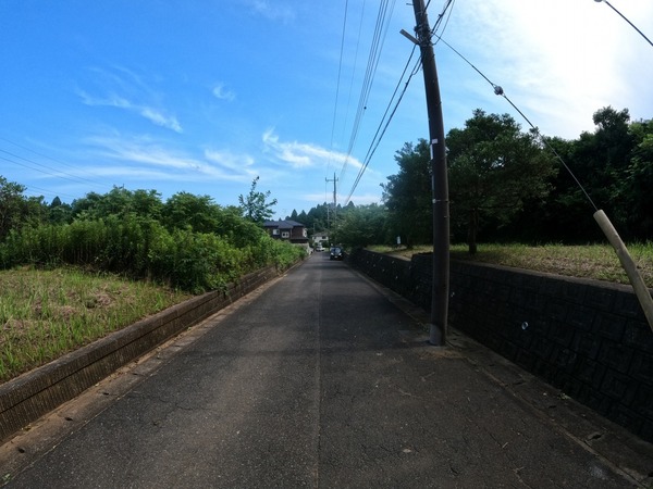 山武市　大木の前面道路含む現地写真画像