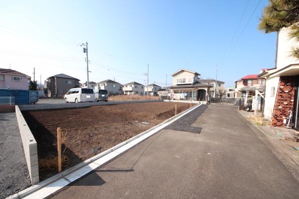八王子市弐分方町　売地の前面道路含む現地写真画像