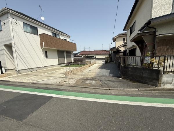 八王子市楢原町　土地の前面道路含む現地写真画像