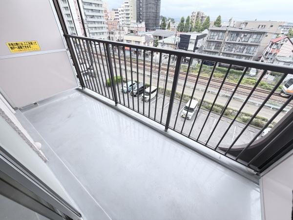 ローズハイツ八王子B棟のバルコニー画像
