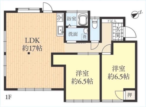 八王子市散田町2丁目　中古戸建の間取り画像