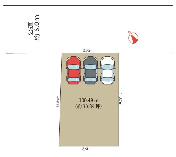 八王子市台町1丁目 売地の間取り画像